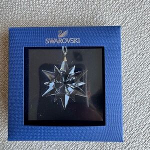 Swarovski Silver Crystal Star Ornament